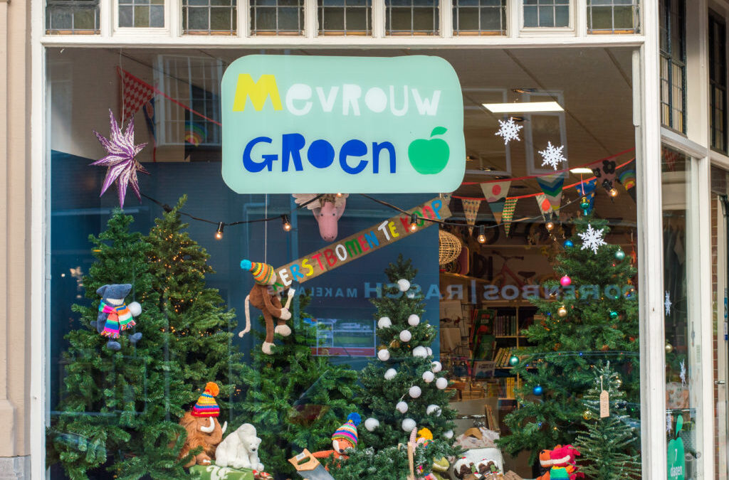 Het Kerstbomenbos van Mevrouw Groen