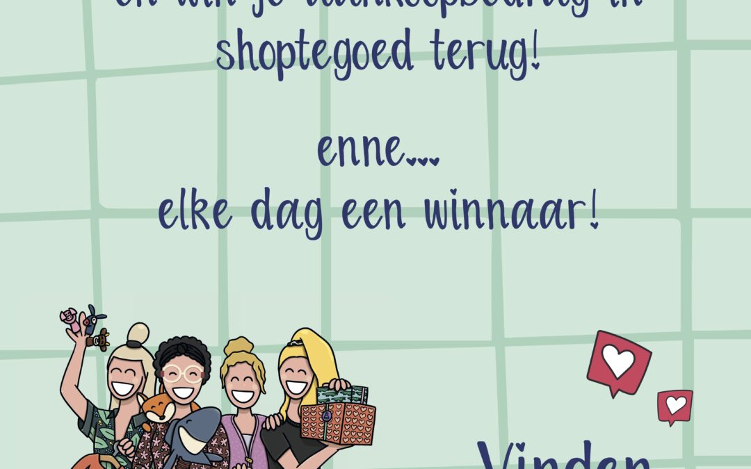 Heb jij je aankoopbedrag in shoptegoed gewonnen?